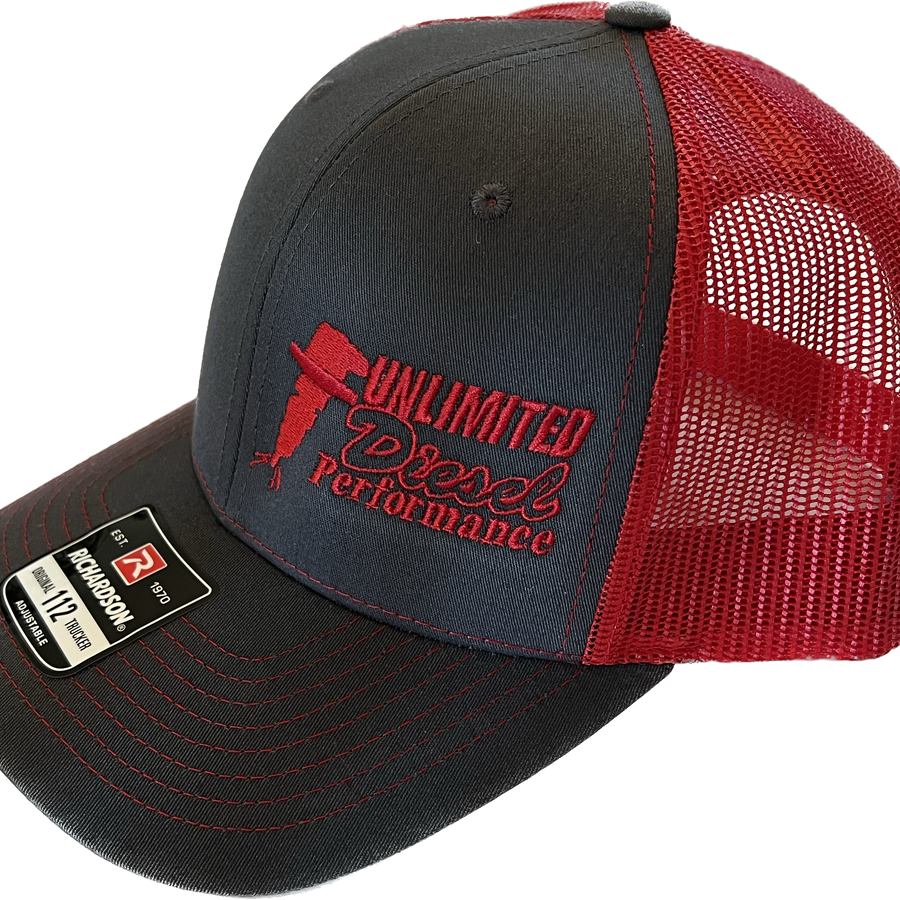 UDP Logo Charcoal/Red Richardson 112 Snapback UDP Logo Charcoal/Red Richardson 112 Snapback