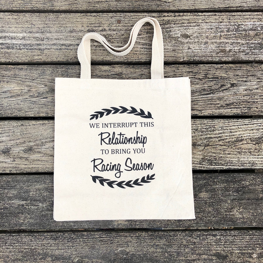 DIESEL DRIVEN RACING SEASON CANVAS TOTE BAG DIESEL DRIVEN RACING SEASON CANVAS TOTE BAG