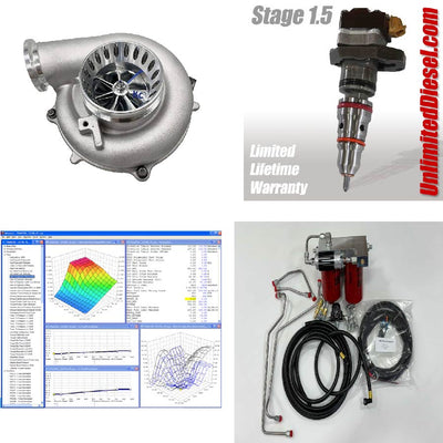 1994.5-1995 7.3 Powerstroke Performance Package, 375HP