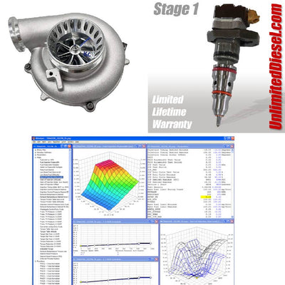 1994.5-1995 7.3 Powerstroke Performance Package, 350HP