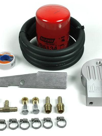 DieselSite CFIK97 Coolant Filtration System, Fits 1994.5-1997 Ford Powerstroke 7.3L