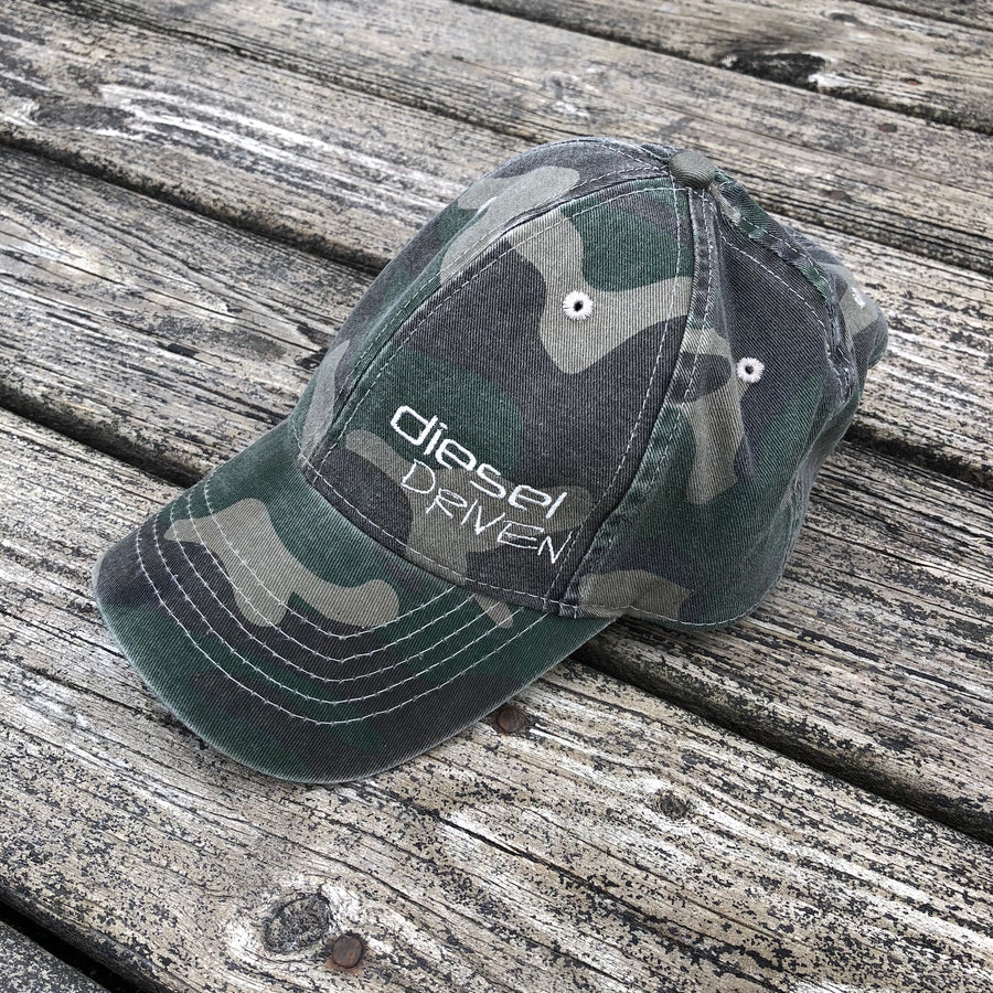 DIESEL DRIVEN WOMENS LOGO HAT – CAMO