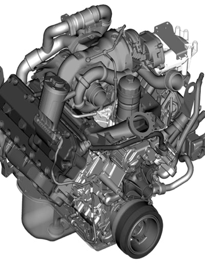 Diamond Advantage DA2251349 2008-2010 Ford 6.4L Reman Complete Engine