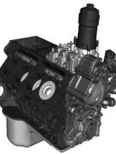 Diamond Advantage DA2251350 2008-2010 Ford 6.4L Reman Short Block Engine