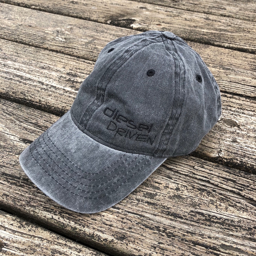 DIESEL DRIVEN WOMENS LOGO HAT – DISTRESSED GRAY