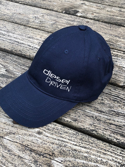 DIESEL DRIVEN WOMENS LOGO HAT – NAVY