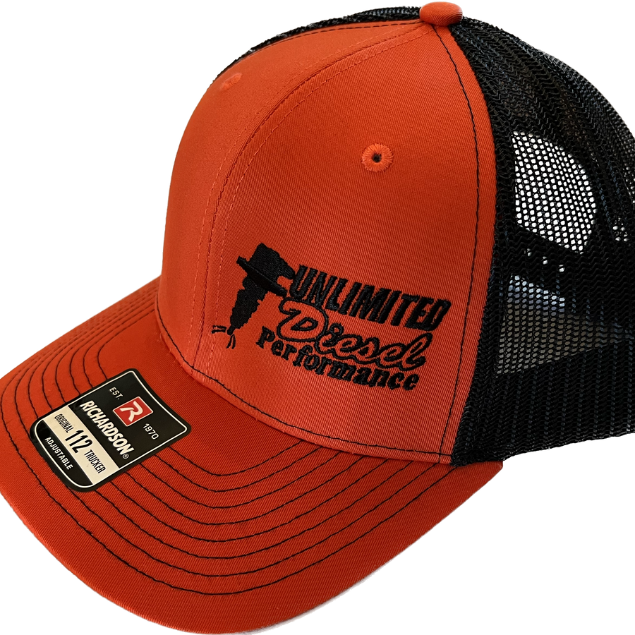 UDP Logo Orange/Black Richardson 112 Snapback