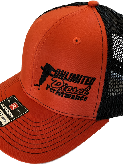 UDP Logo Orange/Black Richardson 112 Snapback