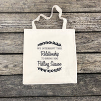 DIESEL DRIVEN TRUCK & TRACTOR PULLING SEASON CANVAS TOTE BAG