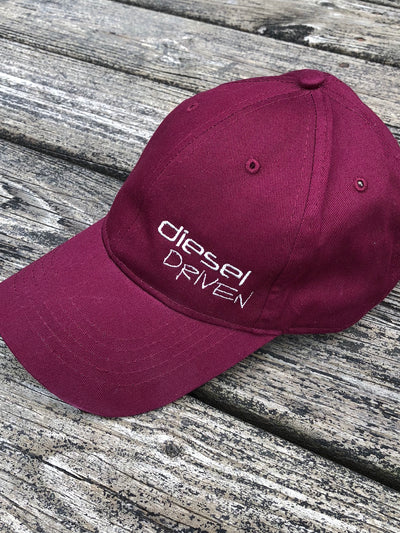 DIESEL DRIVEN WOMENS LOGO HAT – WINE