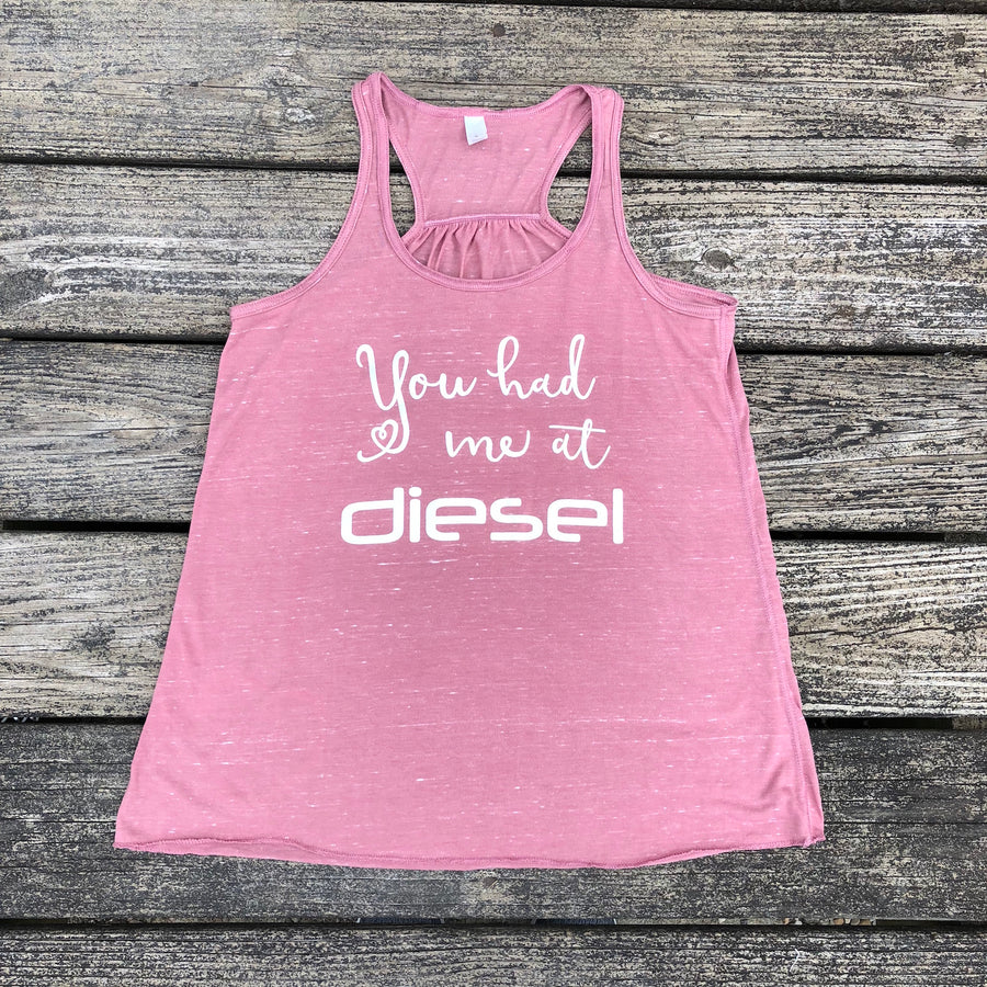 DIESEL DRIVEN YOU HAD ME AT DIESEL RACERBACK TANK