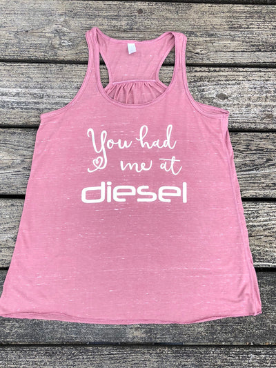DIESEL DRIVEN YOU HAD ME AT DIESEL RACERBACK TANK