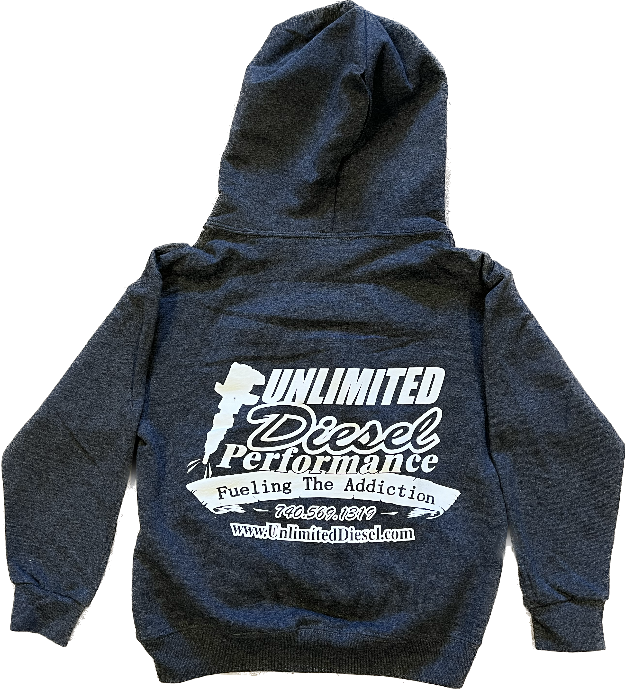 Unlimited Diesel Performance Black Heather Hoodies