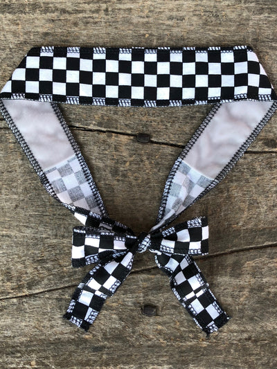 DIESEL DRIVEN CHECKERED FLAG HEAD WRAP